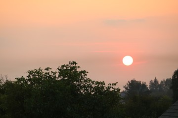 Obraz premium Zachód słońca