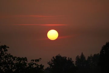 Fototapeta premium Zachód słońca