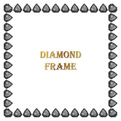 Diamonds square frame