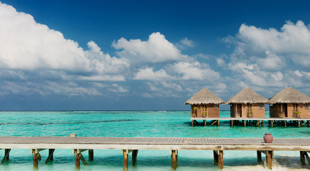 wasser bungalows