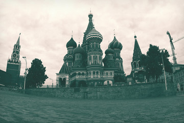 Obraz premium The historic city center of Moscow