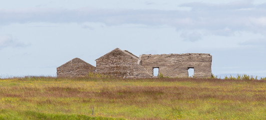 Abandoned farm in Iceland