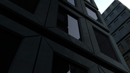 Busienss Buildings in a city