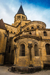 The basilica du Sacre Coeur in Paray-le-Monial