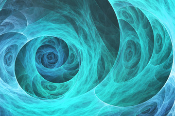 Obraz premium Piękny abstrakcyjny wzór mroźny tło z bąbelkami i spiralami. Wysoka rozdzielczość.