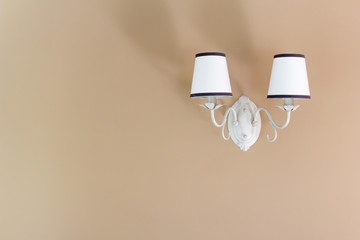 Vintage bracket on the wall