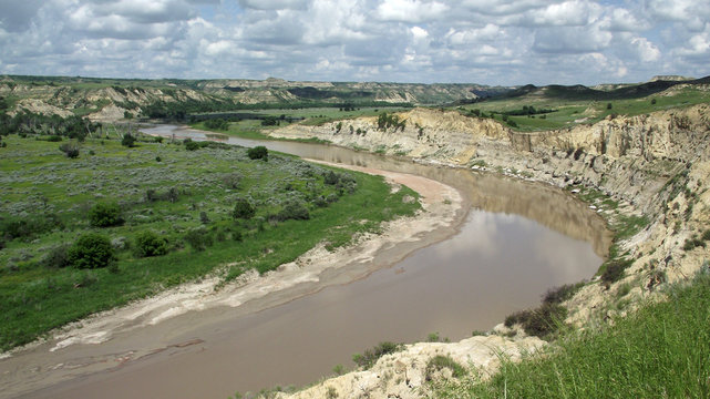 Little Missouri River, Theodore Roosevelt NP (USA)