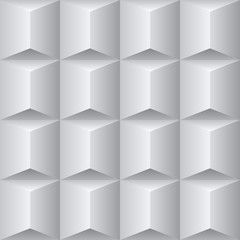 Obraz premium Seamless textured concrete wall vector illustration.