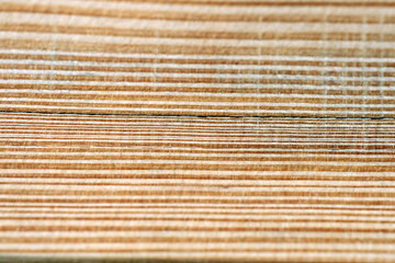 Woodgrain background.