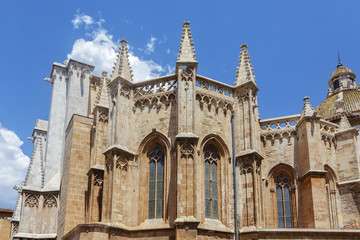 Fototapeta na wymiar Tarragona cathedral, Spain