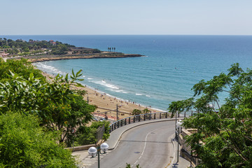 Obraz premium View from the Balcon Mediterranean Tarragona