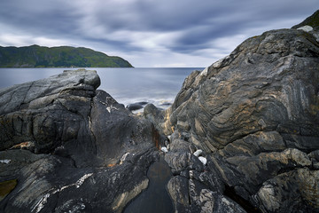 Beautiful landscape of Norway, Scandinavia - panorama 