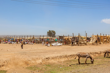 Market Place in rural Africa