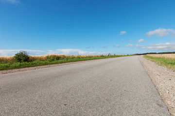 road in the countryside
