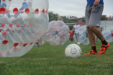 bubble soccer