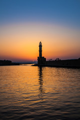 Sunset, Chania