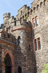 Reichenstein Castle,  Germany  -  courtyard