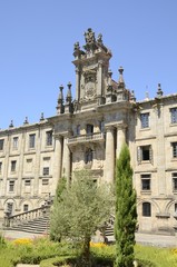 Monastery of San Martin Pinario  in Santiago de Compostela, Spain.