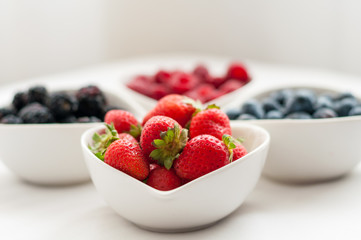 blueberries raspberries strawberries blackberries