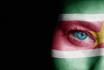 Supporter of Suriname