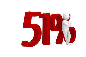 Risultati immagini per 51%