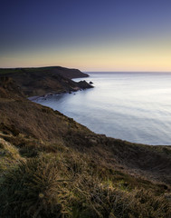 Sunset at Widemouth Bay Cornwall