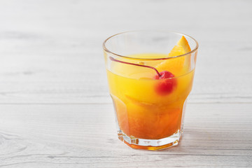 Fresh home made Mai Tai cocktails