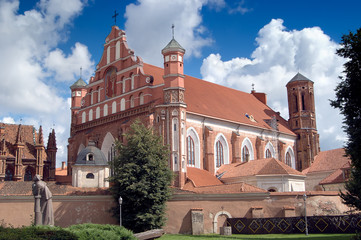 Obraz premium Bernardine Church in Vilnius