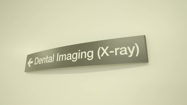 Dental Imaging X-ray sign 