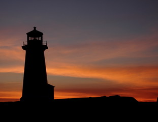Lighthouse sunrise 