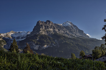 Eiger View from Grindelwald in Switzerland