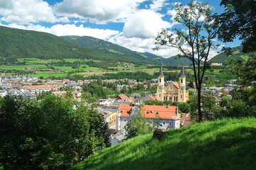 Blick über Bruneck