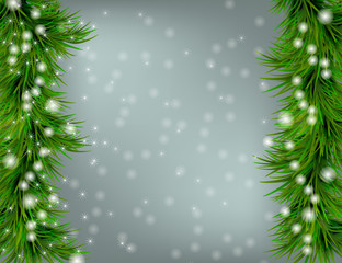 Christmas and happy new year background