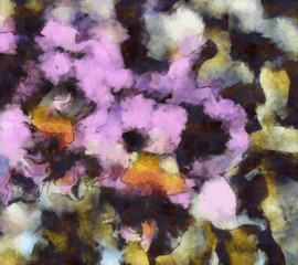 Abstract colorful hand drawn  background.