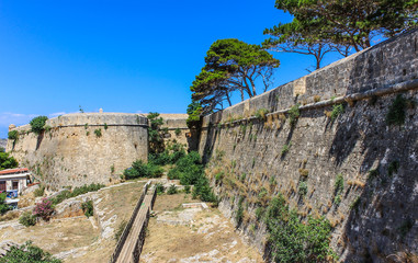 Fortezza - walls of ancient fortress