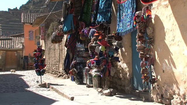 Peruvian store in Ollantaytambo