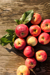 Apples on the table