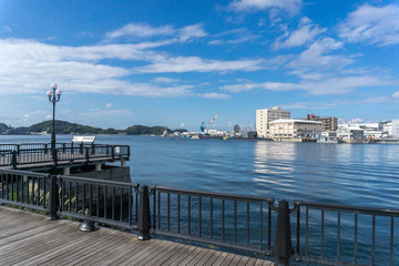Fototapeta na wymiar 港 横須賀港