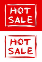 Hot sale - roughly written text in frame