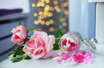 Background. The concept of a holiday greeting.