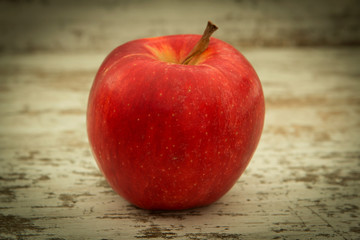 Beautiful red apples