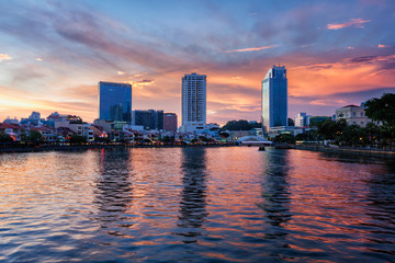 Travel Singapore background