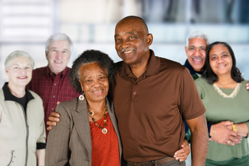 Group of Elderly Couples - 121271265
