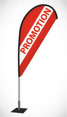 drapeau publicitaire : PROMOTION