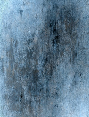 Niebieskie malarstwo abstrakcyjne - 121273061