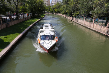 Porsuk River in Eskisehir