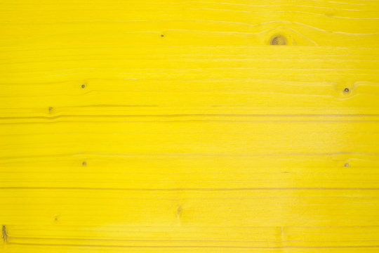 Fototapeta Yellow wooden texture table, for the background image