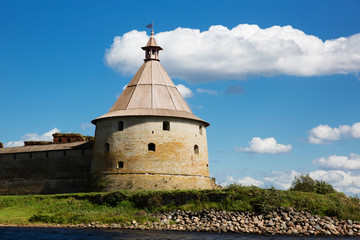 Obraz premium Castle Nut in Schlisselburg, Saint-Petersburg, Russia