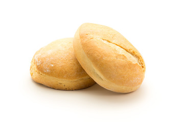 Bread isolated on a white background
