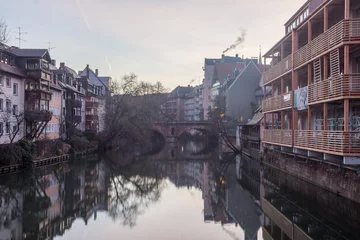 Crédence de cuisine  River Pegnitz in Nuremberg early morning  © grobima